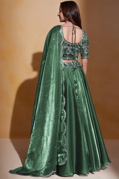 New Collection Organza Embroidery Work Lehenga Choli  Designer Lehenga Choli