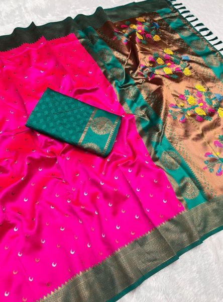 New Collection: Premium Pethani Kanjivaram Silk Sarees at Wholesale Rates Patola Silk Sarees Wholesale