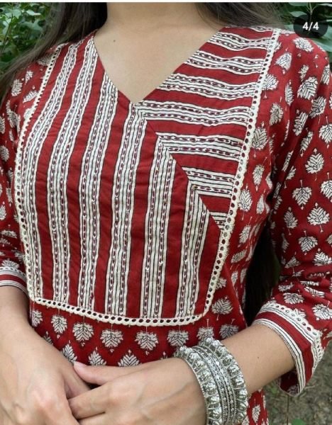 New Collection Pure Cotton Kurti Pant Set 3 Piece Kurti Set