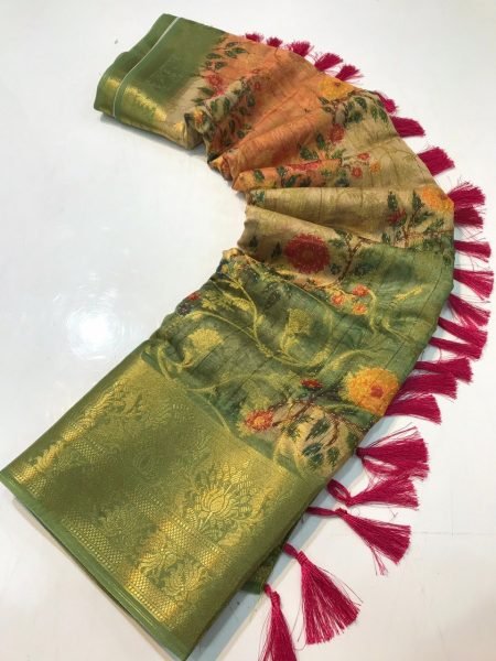 New Concept Of Organza Zari Weaving Saree Collection  Organza Sarees Wholesale