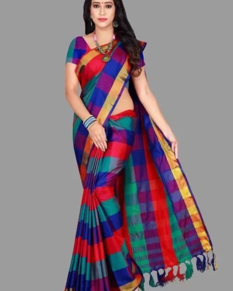 New Cotton Silk Saree For Womens Collection 