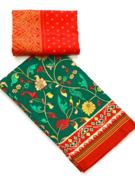 New Demanding Concept Kalamakari Patola Silk Saree Patola Silk Sarees Wholesale