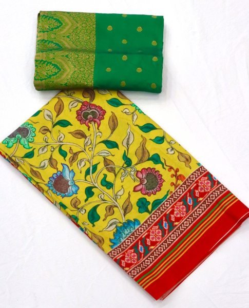New Demanding Concept Kalamakari Patola Silk Saree Patola Silk Sarees Wholesale