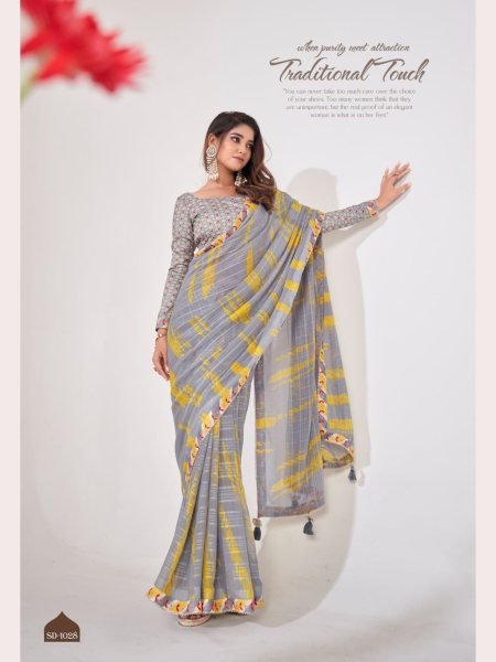 New Designer Georgette Saree Exporters Georgette Sarees Wholesale