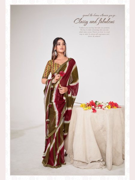 New Designer Georgette Saree Exporters Georgette Sarees Wholesale