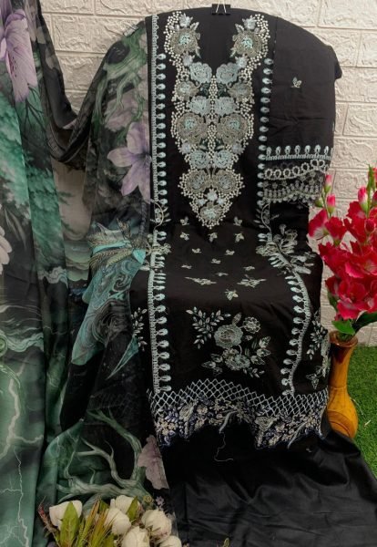 New Designer Heavy Faux Georgette Sequence Work Affordable Pakistani Suit Pakistani Suits Wholesale