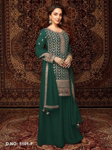 New Designer Kurta Set in Plus Size Chinon Fabric with Sequin Stitch Embroidery for Weddings Export Quality