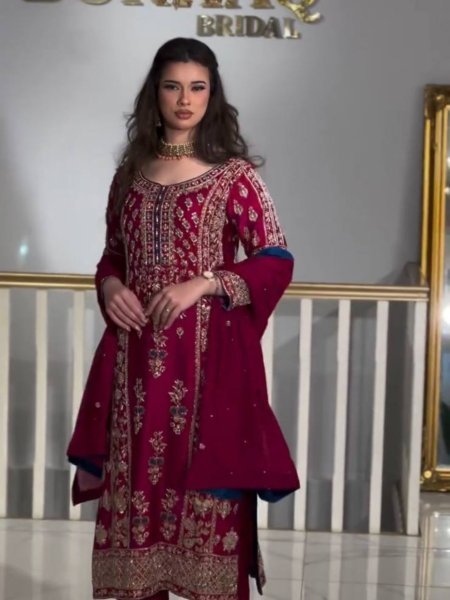 New Designer Party Wear Look Stylish Suit For Women Collection 