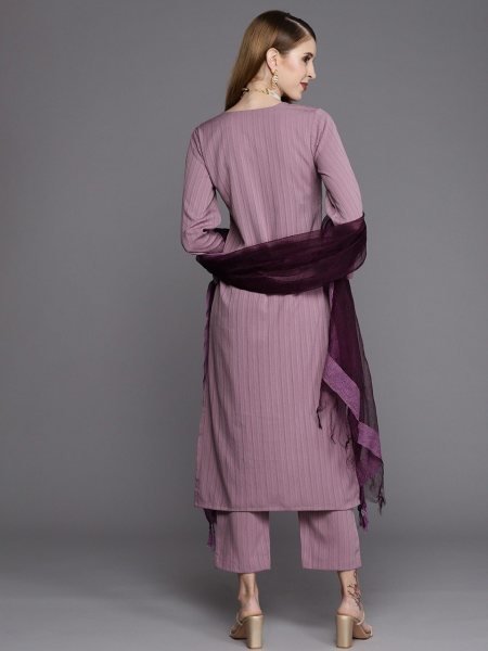 NEW DESIGNER SILK BLEND KURTI SET WITH SEQUENCE   EMBROIDERY WORK Ready To Wear Collection