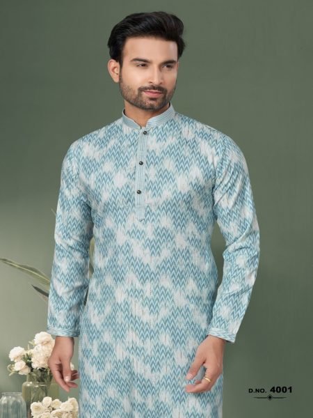 New Designs Heavy Cotton Digital Print with Sequance, Thread and Pintex Work Wedding Kurta Pajama Kurta Pajama Wholesale