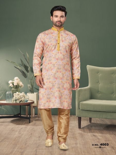 New Designs Heavy Cotton Digital Print with Sequance, Thread and Pintex Work Wedding Kurta Pajama Kurta Pajama Wholesale