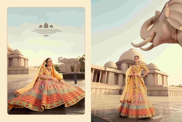 New Exclusive Bridal Embroidered Semi Stitched Lehenga Choli Collection Bridal Lehenga Choli