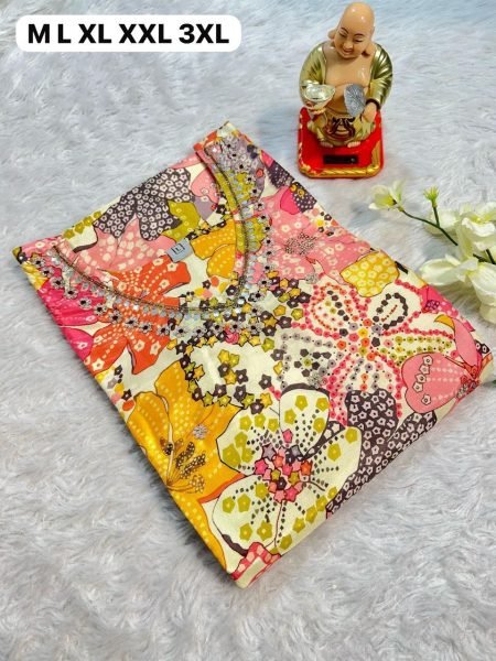 New Fancy Best Collection Multi Color Kurti  Printed Kurtis
