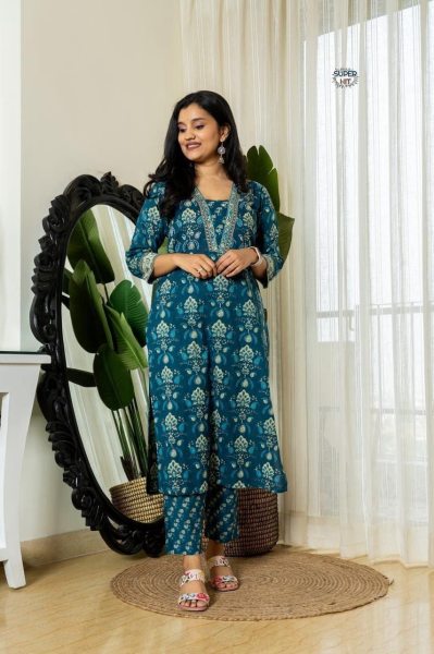 New Launch  Designer Cotton Suit  with Handwork and Printed Dupatta for Everyday Comfort  Cotton Kurtis Wholesale