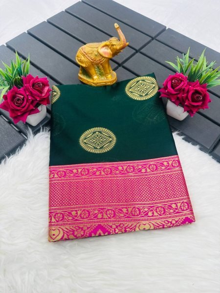 New Launch Premium Lichi Silk Saree for Women Soft Fabric with Rich Pallu Wholesale Womens Saree Collection by Royal Export Banarasi Saree Wholesale