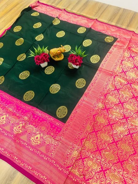 New Launch Premium Lichi Silk Saree for Women Soft Fabric with Rich Pallu Wholesale Womens Saree Collection by Royal Export Banarasi Saree Wholesale