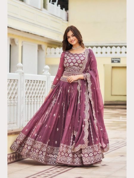 New Launching Festival Wear Georgette Lehenga Choli Designer Lehenga Choli