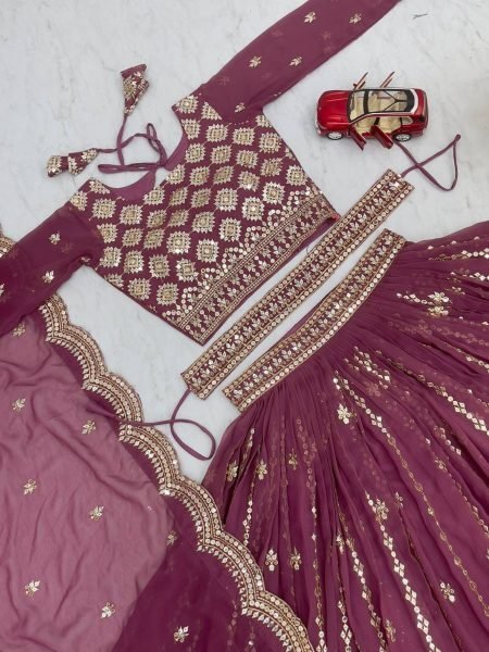 New Launching Festival Wear Georgette Lehenga Choli Designer Lehenga Choli