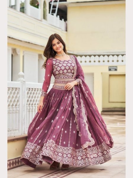 New Launching Festival Wear Georgette Lehenga Choli Designer Lehenga Choli