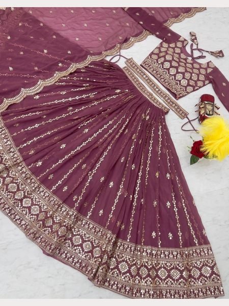 New Launching Festival Wear Georgette Lehenga Choli Designer Lehenga Choli