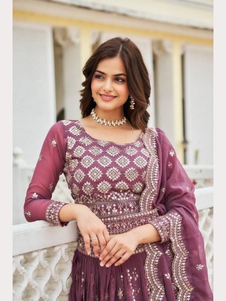 New Launching Festival Wear Georgette Lehenga Choli Designer Lehenga Choli
