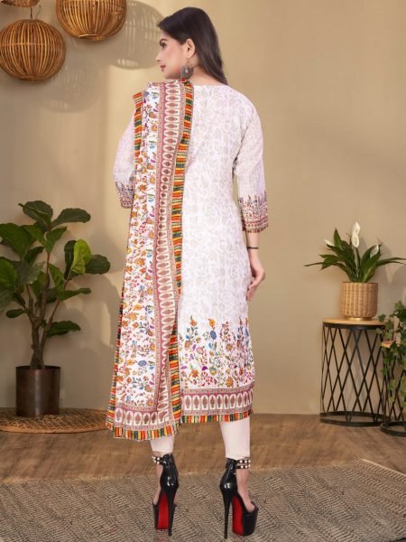 New Launching Printed Muslin Kurti   Dupatta With Sequence Work  Kurti With Dupatta Wholesale