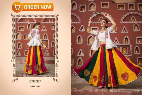 New Navratri Special Stitched Jacket Style Chaniya Choli with Customizable Blouse and 14 Meter Flair Navratri Lehnega Choli