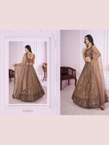 New Party Wear Soft Net Lehenga Choli By Royal Export  Bridal Lehenga Choli