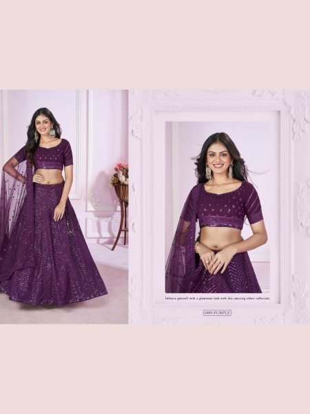 New Party Wear Soft Net Lehenga Choli By Royal Export  Bridal Lehenga Choli