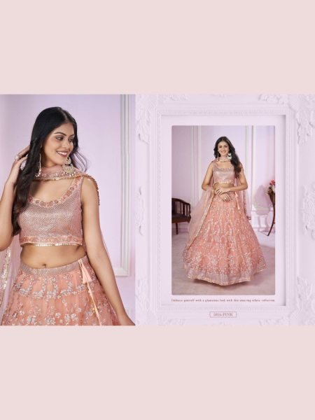 New Party Wear Soft Net Lehenga Choli By Royal Export  Bridal Lehenga Choli