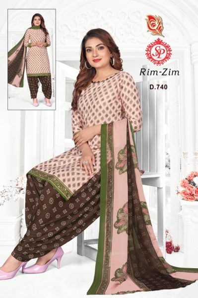 New printed Crepe Drees Material  Punjabi Dress Materials Wholesale