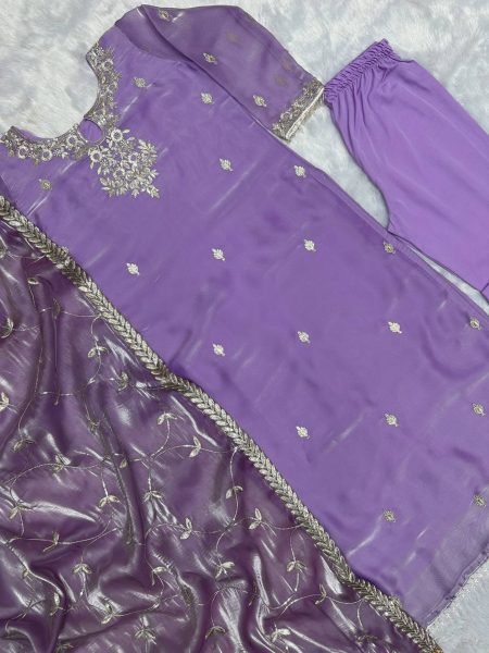 New Super Hit Designe Jimmy Choo Silk Suits  Ready To Wear Collection