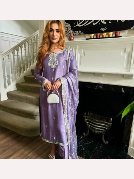 New Super Hit Designe Jimmy Choo Silk Suits  Ready To Wear Collection