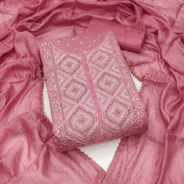 New Unstitched Dress Material Wholesalers in Surat Color Set Matching Dress Material Wholesale