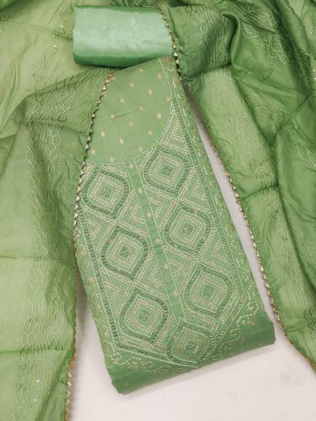 New Unstitched Dress Material Wholesalers in Surat Color Set Matching Dress Material Wholesale