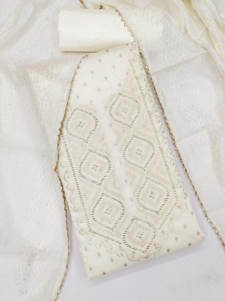 New Unstitched Dress Material Wholesalers in Surat Color Set Matching Dress Material Wholesale