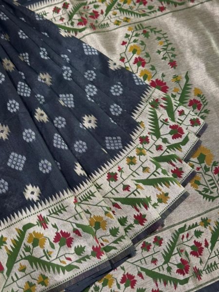 New Wedding Tussore Georgette Luxurious silk Soft Banarsi Saree Banarasi Saree Wholesale