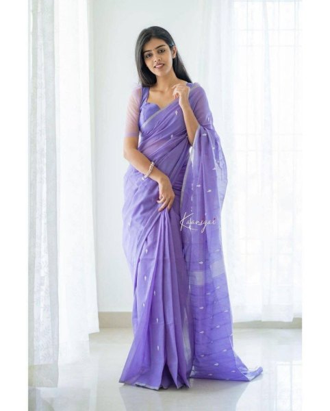 Now New Collection Lilan Soft Cotton Saree  Cotton Sarees Wholesale