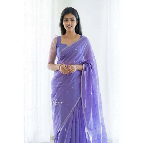 Now New Collection Lilan Soft Cotton Saree  Cotton Sarees Wholesale