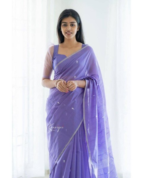 Now New Collection Lilan Soft Cotton Saree  Cotton Sarees Wholesale