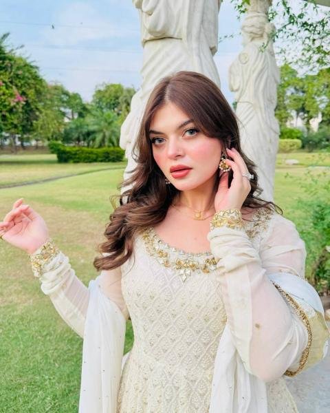 Off White Sequin & Mirror Embroidery Work Georgette Long Gown with Dupatta for Receptions & Parties Ready To Wear Collection