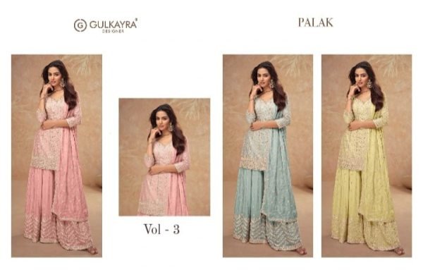 Online Surat Market For Heavy Chinon Embroidery Sequence Worked Ethnic Salwar Suit  Pakistani Suits Wholesale