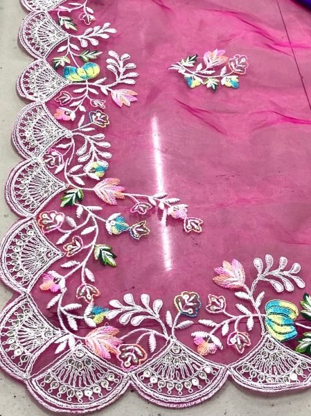 Organza  Silk Saree Organza Sarees Wholesale