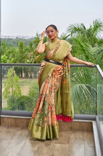 Organza Zari Silk Saree Organza Sarees Wholesale