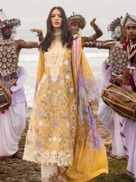 Original Pakistani Cotton Lawn Dress Materials New Arrival 2025 Collection for Retail   Bulk Buyers