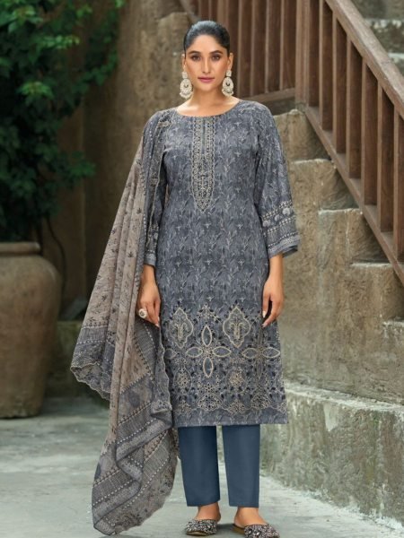 Shree Fabs Bin Saeed Lawn Collection Latest Pakistani Suits Orders in India Pakistani Suits Wholesale