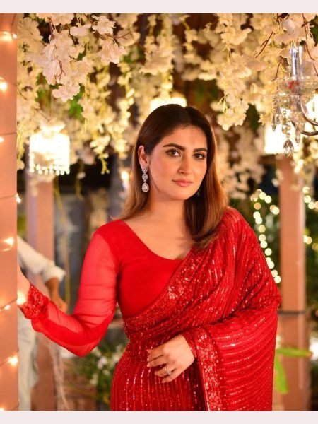 Party Wear Georgette Embroidery  Sequence Work with Lace Saree  Georgette Sarees Wholesale