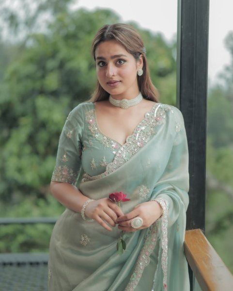 Pastel Green Satin Silk Saree with Cut Work Border and Embroidery Work for Parties Look Embroidery Sarees Wholesale