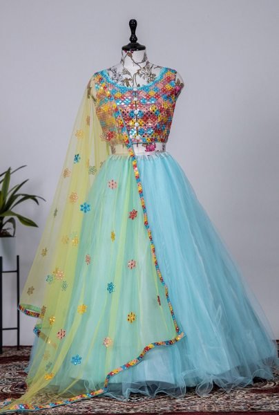 Plain Triplet Color Designer Lehenga Choli Designer Lehenga Choli