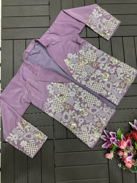 Popular Super Trending Party Wear Koti with Lehenga Wholesalers In Surat  Ready To Wear Collection
